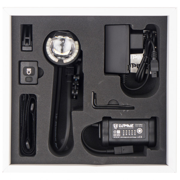 Image of Lupine - SL AF 4 - Velolampe Gr Lenkerdurchmesser 31,8 mm schwarz