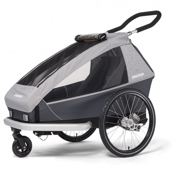Image of Croozer - Croozer Kid Keeke 1 - Kinderanhänger grau bei Bergfreunde.ch - der Outdoor Shop
