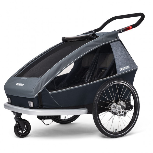 Image of Croozer - Croozer Kid Vaaya 2 - Kinderanhänger braun;grau bei Bergfreunde.ch - der Outdoor Shop