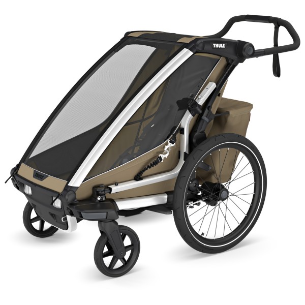 Thule - Chariot Cross 2 - Kinderanhänger Gr Single - Einsitzer grau