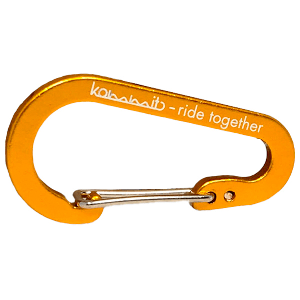 kommit Karabiner Sonstiges Fahrradzubehör (Gr One Size |orange)