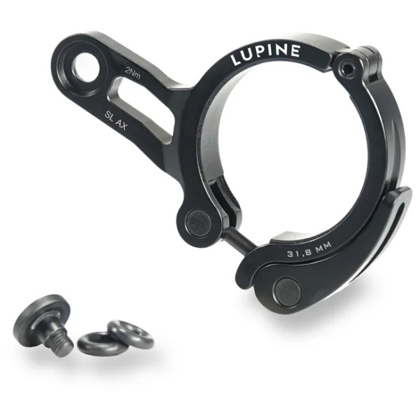 Lupine - SL AX Schnellspanner 31.8 mm - Montagehalterung schwarz