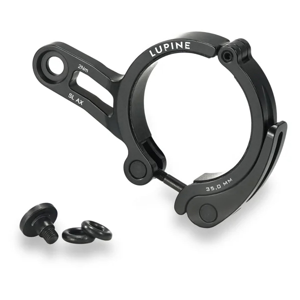 Lupine - SL AX Schnellspanner 35 mm - Montagehalterung schwarz