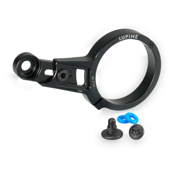 Lupine Flexmount Lenkerhalter 35 mm Helmlampe (schwarz)