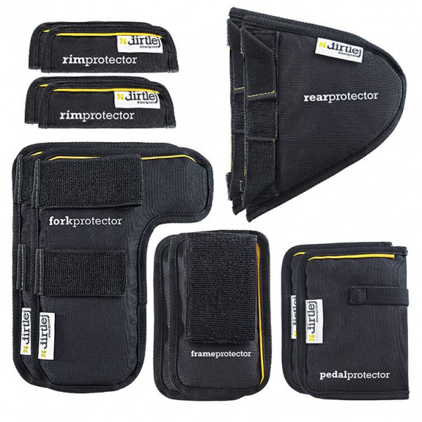 dirtlej - Extended Package - Rahmenzubehör - Fahrradhülle grau
