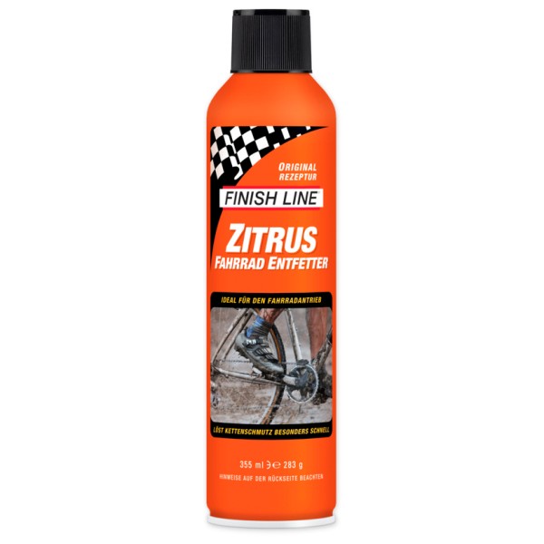 Image of Finish Line - Zitrus Entfetter - Veloreiniger Gr 355 ml;600 ml