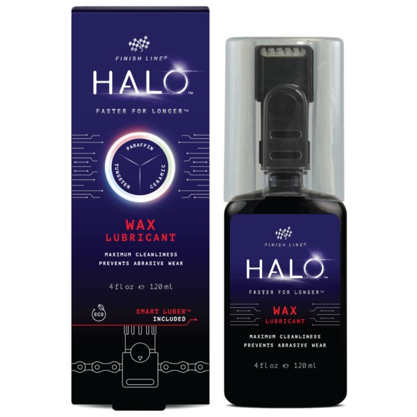 Finish Line - HALO Wax Lube Flasche + Luber - Schmierstoff Gr 120 ml