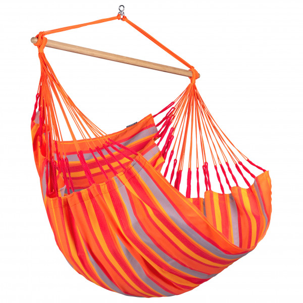 Image of La Siesta - Domingo Hängestuhl - Hängematte Gr Basic - 105 x 140 cm bunt bei Bergfreunde.ch - der Outdoor Shop