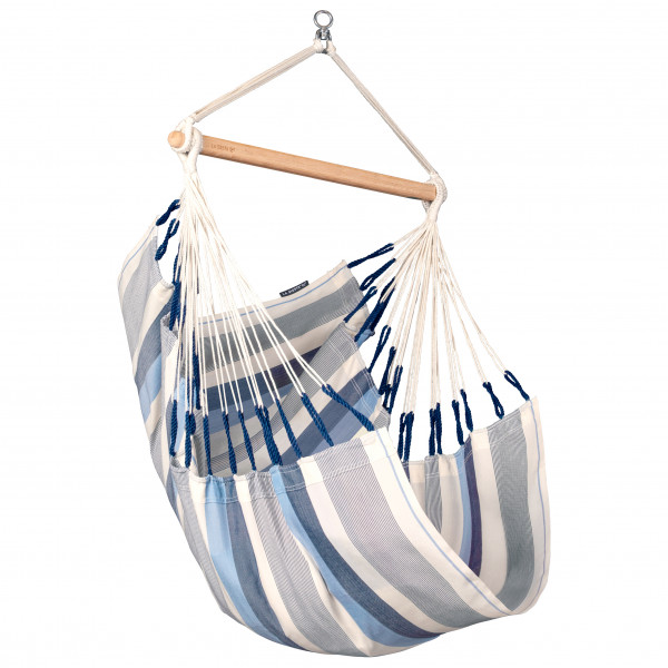 Image of La Siesta - Domingo Hängestuhl - Hängematte Gr Basic - 105 x 140 cm grau bei Bergfreunde.ch - der Outdoor Shop