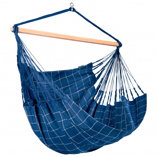 Image of La Siesta - Domingo Hängestuhl - Hängematte Gr Basic - 105 x 140 cm;Comfort - 115 x 180 cm bunt;grau;grün bei Bergfreunde.ch - der Outdoor Shop