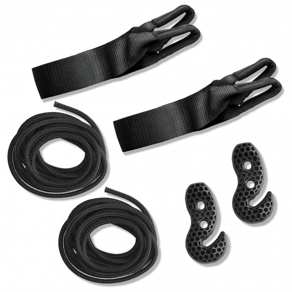 Image of La Siesta - TreeMount Hängematte - Hängematte schwarz bei Bergfreunde.ch - der Outdoor Shop