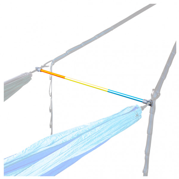 Image of ENO - Fuse Tandem Hammock System - Hängemattenaufhängung Gr 79 x 8 x 5 cm retro tricolor;slate bei Bergfreunde.ch - der Outdoor Shop