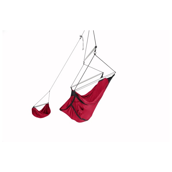 Ticket to the Moon - Moonchair - Hängematte oliv/weiß;weiß