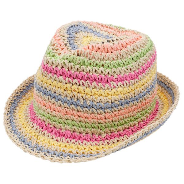 Image of maximo - Kid"s Mini Girl-Trilby Handarbeit - Hut Gr 47 cm;53 cm beige'