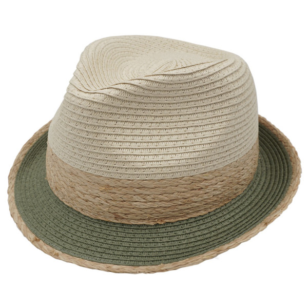 Image of CAPO - Strohhut Trilby - Hut Gr 56 cm;58 cm beige