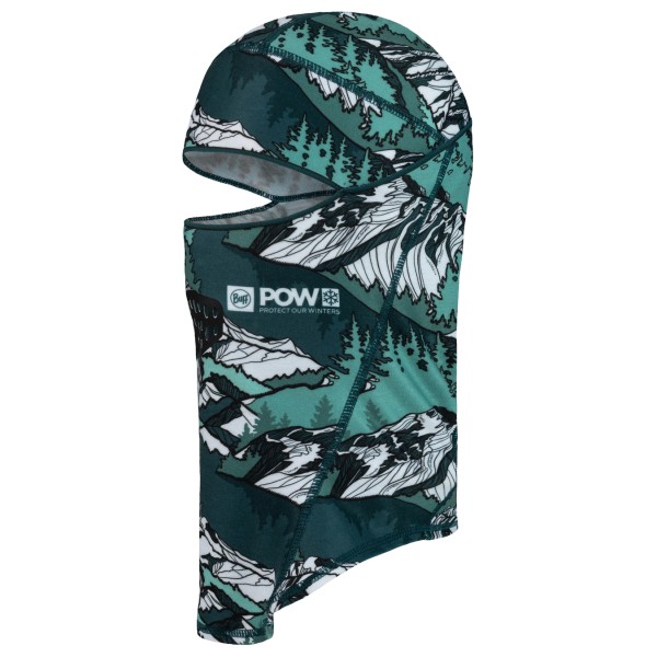 Image of Buff - Kid"s Thermonet Hinged Balaclava - Sturmhaube Gr One Size blau;grau;schwarz'