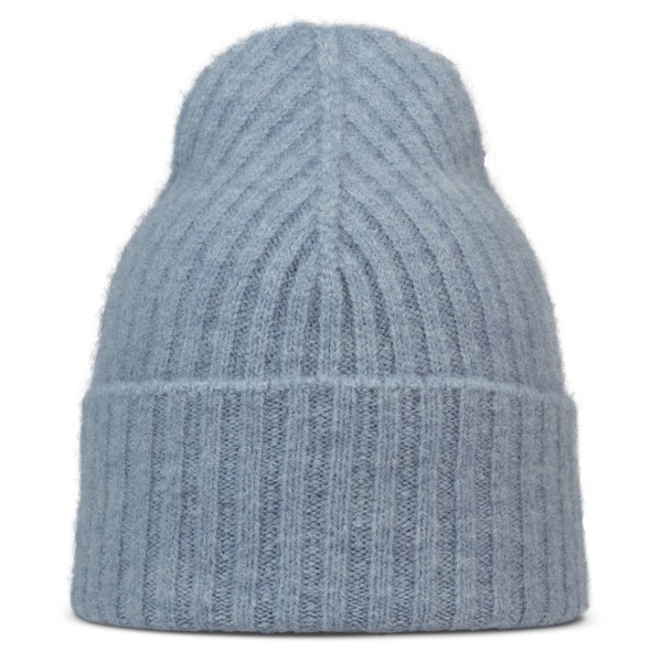 Buff Knitted Beanie Nilah Muts Grijs