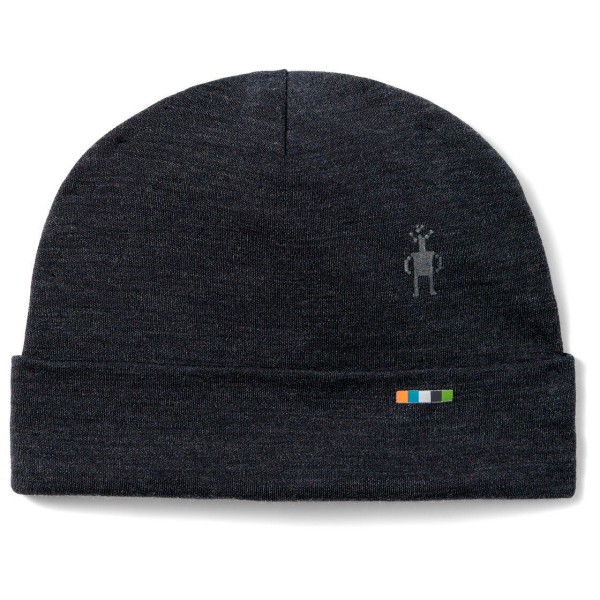Smartwool - Kid's Thermal Merino Reversible Cuffed Beanie - Mütze Gr L/XL schwarz