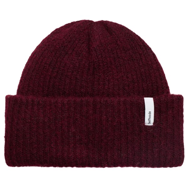 Selfhood Women’s Fluffy Beanie Muts Rood