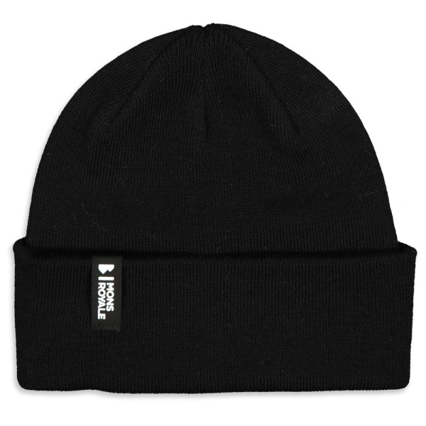 Image of Mons Royale - McCloud Merino Beanie - Mütze Gr One Size schwarz