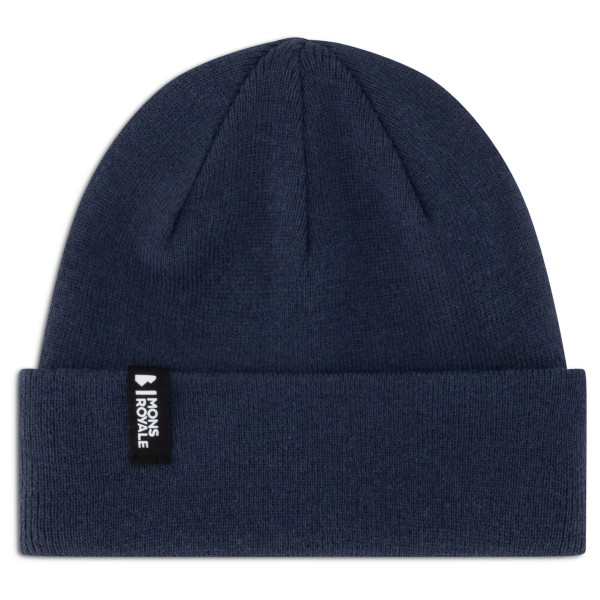 Image of Mons Royale - McCloud Merino Beanie - Mütze Gr One Size blau