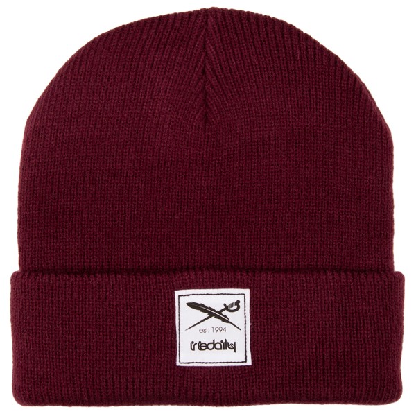 Iriedaily Smurpher Heavy Beanie Muts Rood
