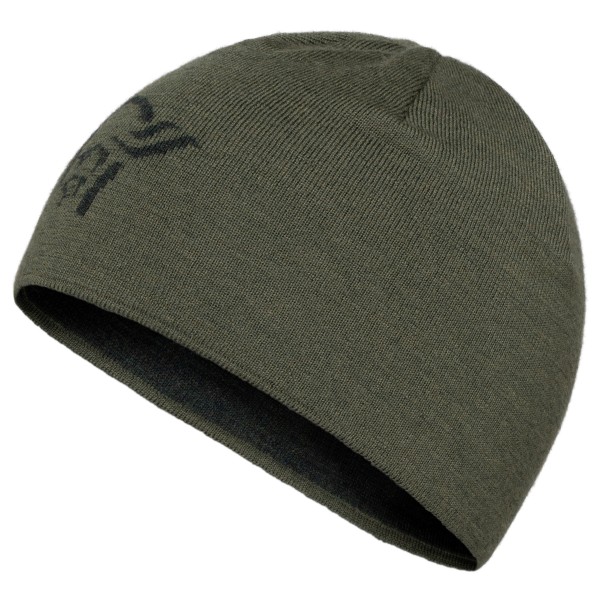 Image of Norrøna - /29 Light Merinoull Logo Beanie - Mütze Gr One Size blau;oliv;weiß