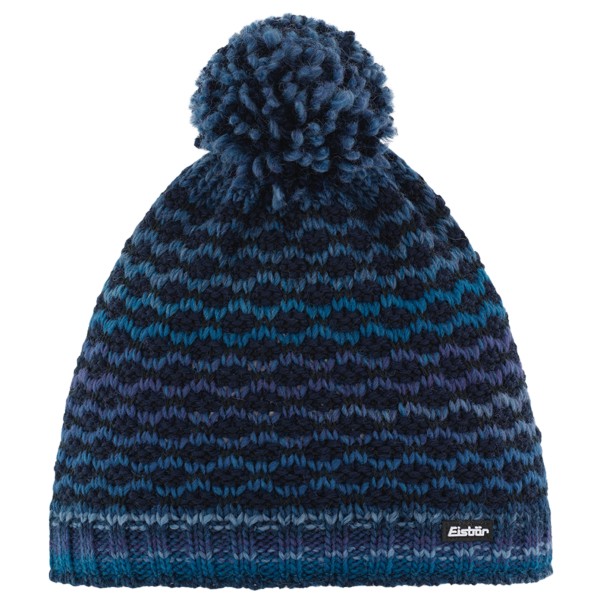 Image of Eisbär - Kid"s Stravo Pompon - Mütze Gr One Size blau;lila'