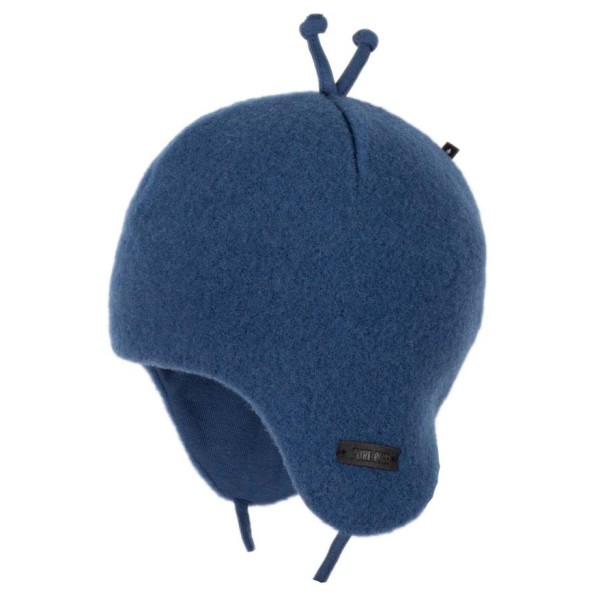 Image of Pure Pure - Baby-Binde Fleecemütze - Mütze Gr 39 cm blau