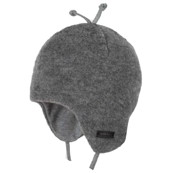 Image of Pure Pure - Baby-Binde Fleecemütze - Mütze Gr 39 cm grau