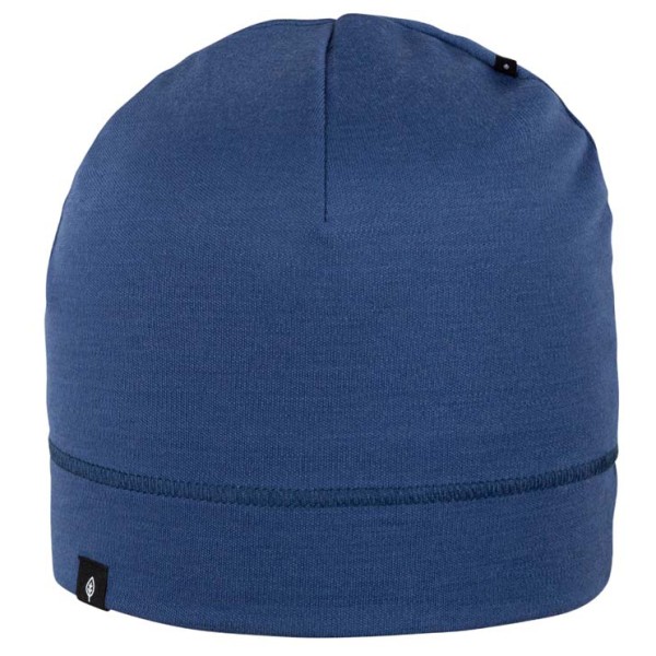Image of Pure Pure - Kid"s Beanie Interlock - Mütze Gr 47 cm;49 cm;51 cm;55 cm blau;grau'