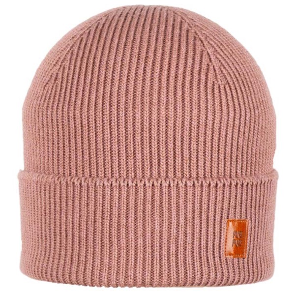 Image of Pure Pure - Kid"s Umschlagmütze Silky - Mütze Gr 47-49 cm rosa'