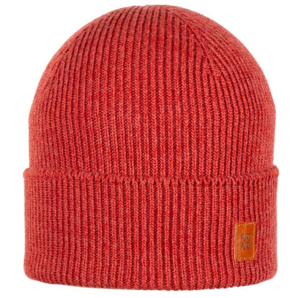 Image of Pure Pure - Kid"s Umschlagmütze Silky - Mütze Gr 47-49 cm rot'