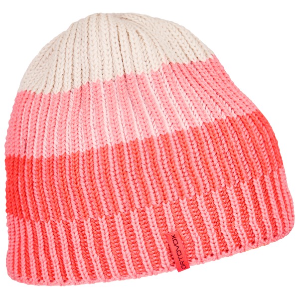 Image of Ortovox - Deep Knit Beanie - Mütze Gr 50-56 cm blau;oliv;orange;rot/rosa