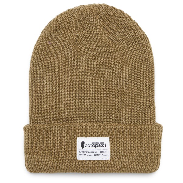 Image of Cotopaxi - Wharf Beanie Cotopaxi Patch - Mütze Gr One Size braun