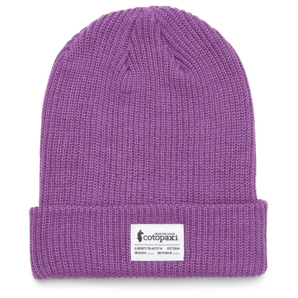 Image of Cotopaxi - Wharf Beanie Cotopaxi Patch - Mütze Gr One Size lila