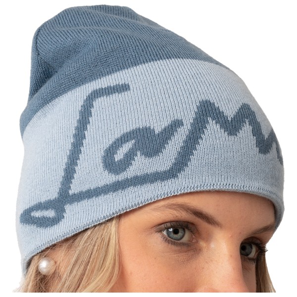 Image of LaMunt - Women"s Martha Logo Knit Beanie - Mütze Gr One Size grau'