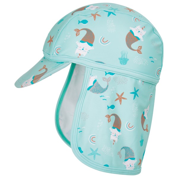 Image of Playshoes - Kid"s UV-Schutz Mütze Einhornmeerkatze - Cap Gr 49 cm;51 cm;53 cm blau'