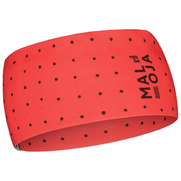 Image of Maloja - FeuertalbergM. - Stirnband Gr One Size rot;schwarz