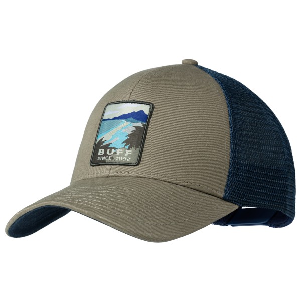 Buff - Explore Trucker Cap - Cap Gr L/XL blau;oliv