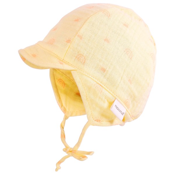 maximo Baby's Schildmütze m. Ohrenschutz Cap Kids (Gr 43 cm |beige)