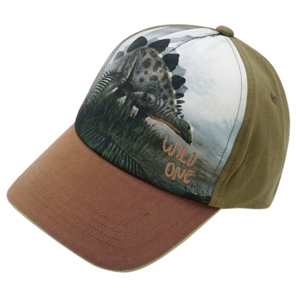 Image of maximo - Boy"s Cap Dinosaur - Cap Gr 51 cm braun'