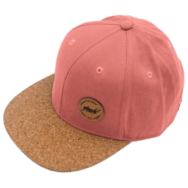 Image of maximo - Kid"s Cap Cork m. Klettverschluß - Cap Gr 55 cm rot'