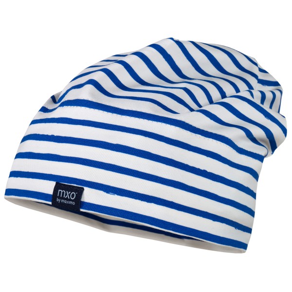 Image of maximo - Kid"s Mini Beanie Maritim - Mütze Gr 47 cm;49 cm blau'