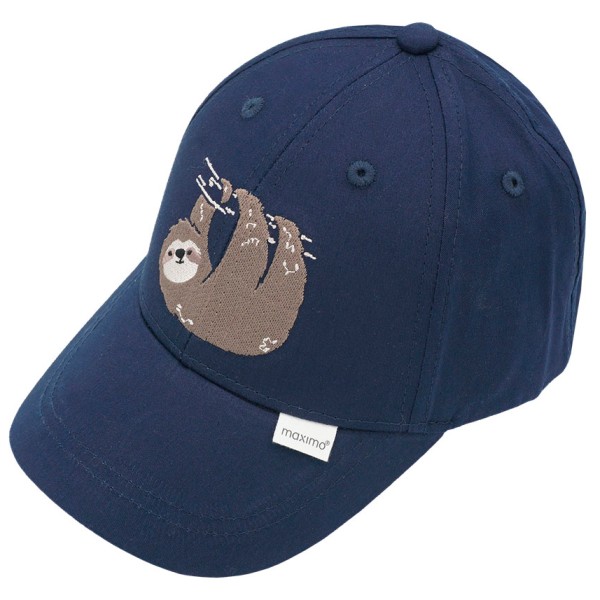 Image of maximo - Kid"s Mini Boy Cap Faultier - Cap Gr 49 cm blau'