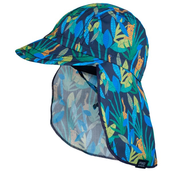 Image of maximo - Kid"s Mini Boy Schildmütze Bindeband - Hut Gr 47 cm;49 cm;51 cm blau;grau/blau'