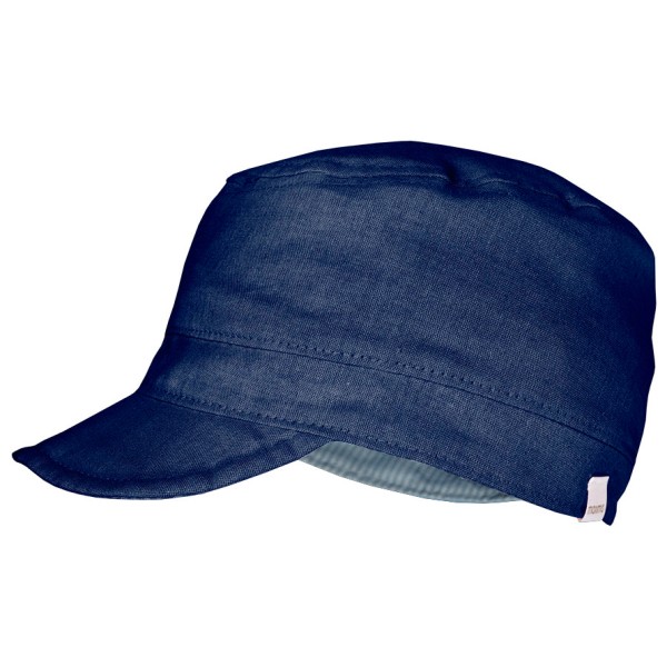 Image of maximo - Kid"s Mini Tellercap Reversible - Cap Gr 49 cm;53 cm blau;grau'