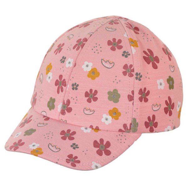 Image of Sterntaler - Kid"s Baseball-Cap Blumen - Cap Gr 45 cm;47 cm rosa'