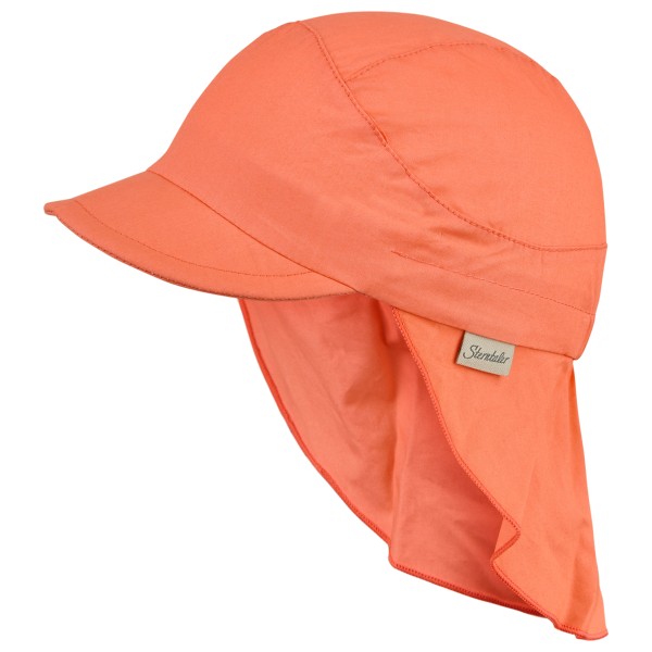 Sterntaler – Kid’s Schirmmütze mit Nackenschutz Uni – Pet maat , Rood