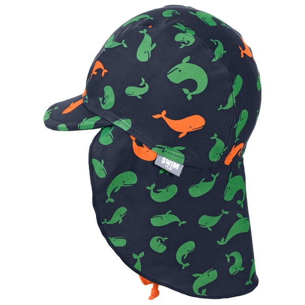 Image of Sterntaler - Kid"s Schirmmütze mit Nackenschutz Wal - Cap Gr 45 cm;47 cm;49 cm blau'